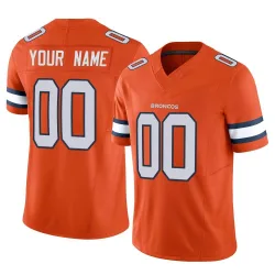 Buy Denver Broncos Nike Vapor Untouchable Custom Elite Jersey - Orange  F2778448 Online