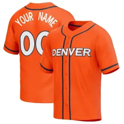 Denver Broncos Nike Youth Custom Orange Football Jersey • Kybershop